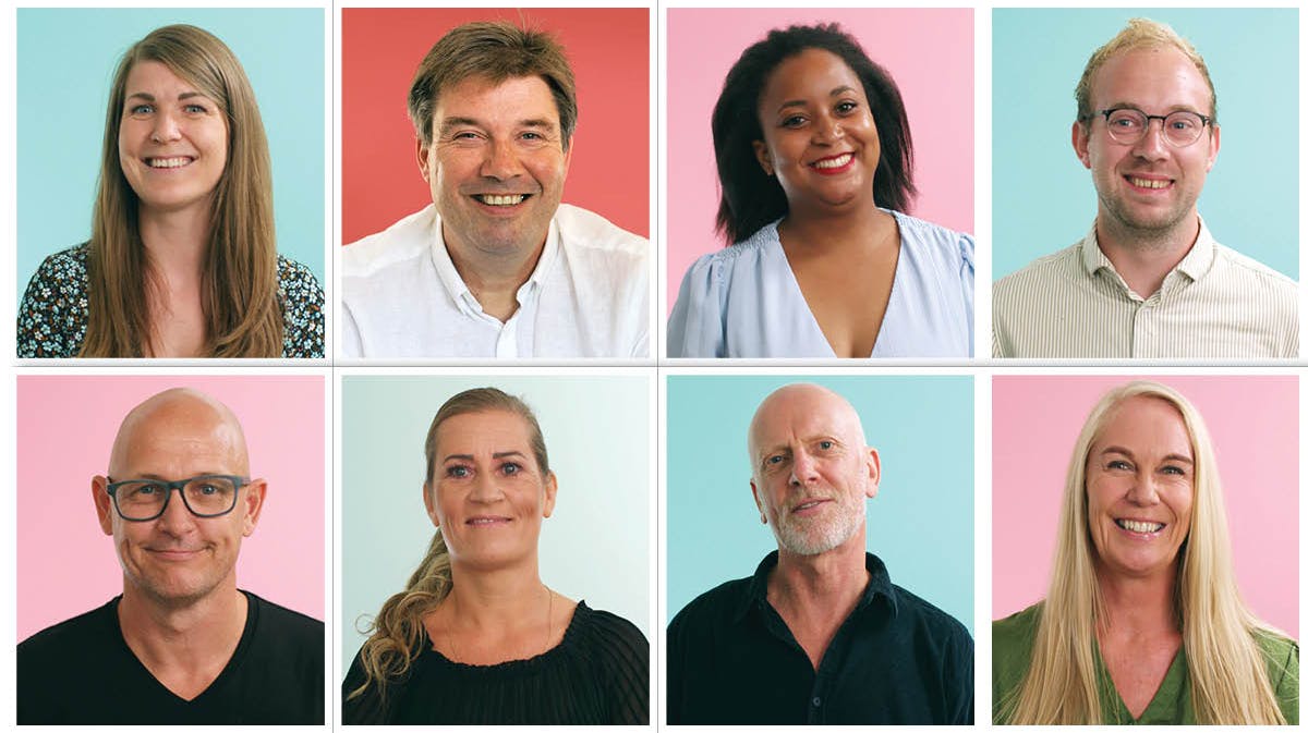 Nogle af deltagerne i årets udgave af ”Gift ved første blik”.