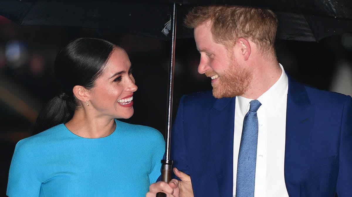 Hertuginde Meghan og prins Harry.