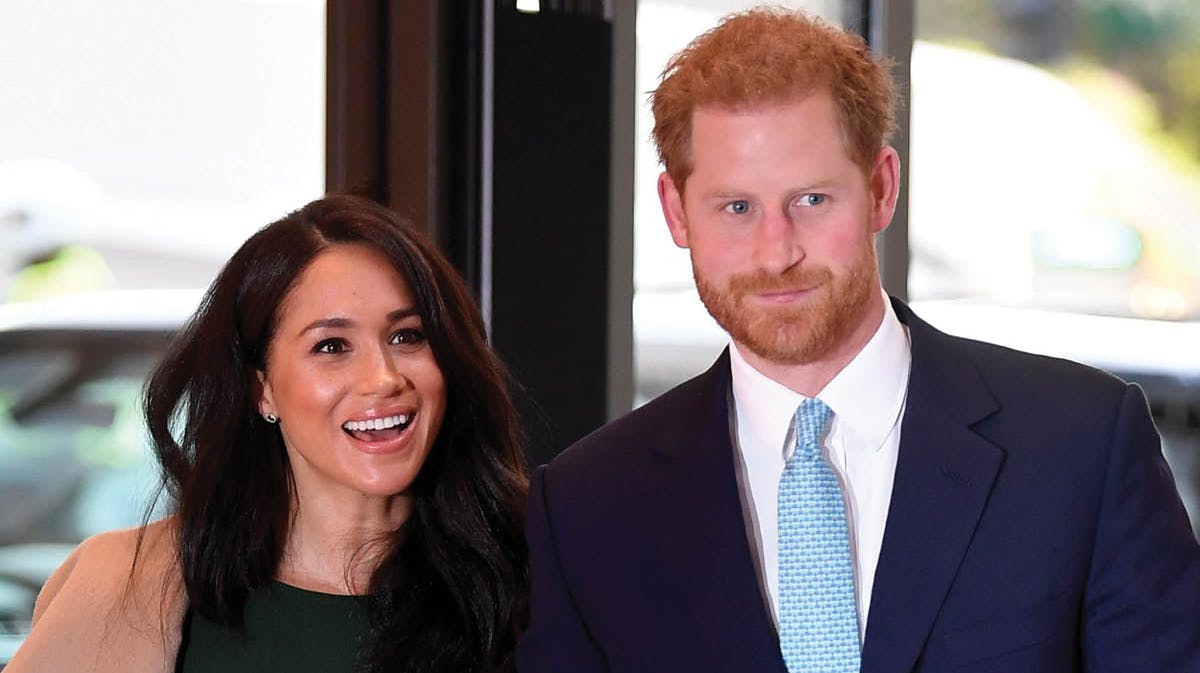 Hertuginde Meghan og prins Harry.