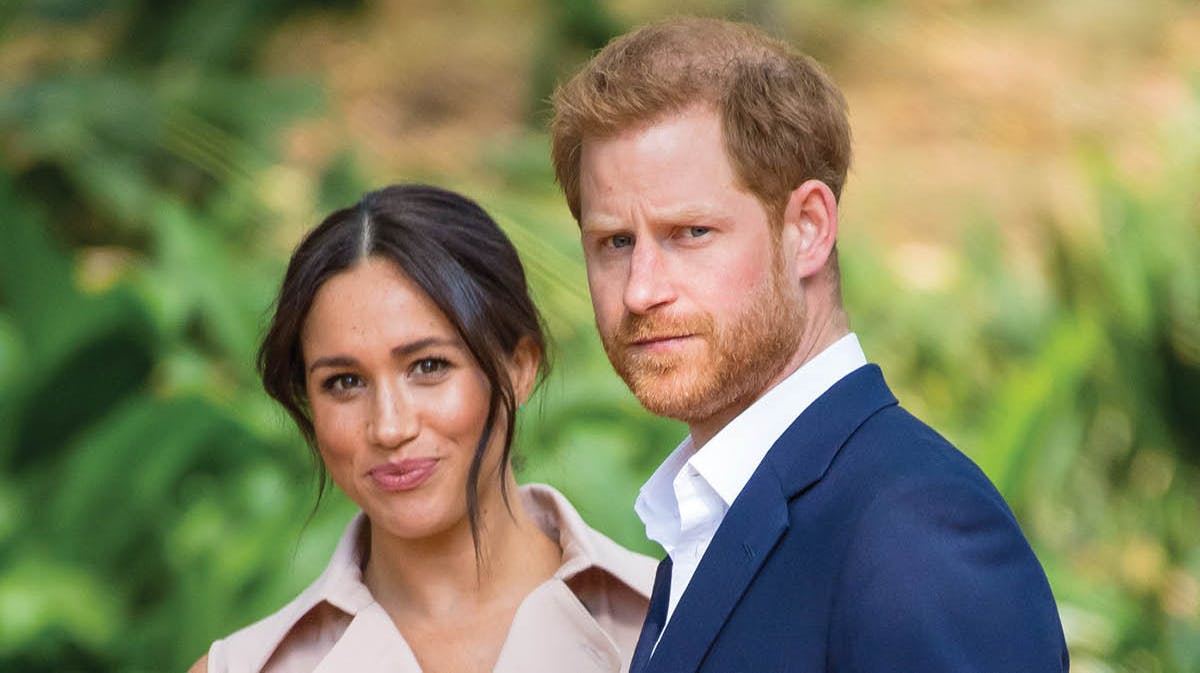 Hertuginde Meghan og prins Harry.