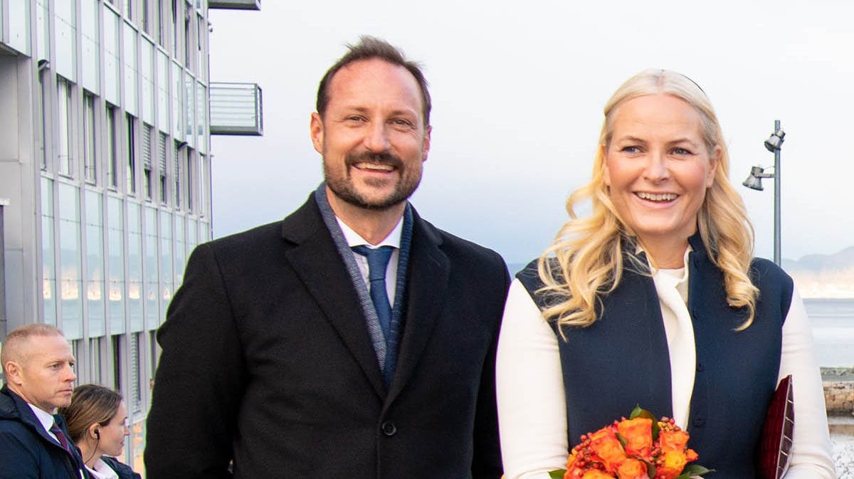Kronprins Haakon og kronprinsesse Mette-Marit.