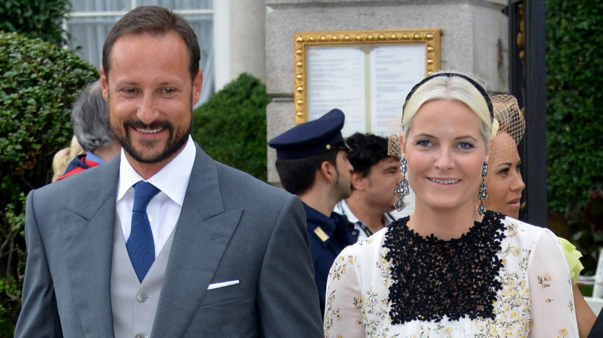 Kronprins Haakon og kronprinsesse Mette-Marit.