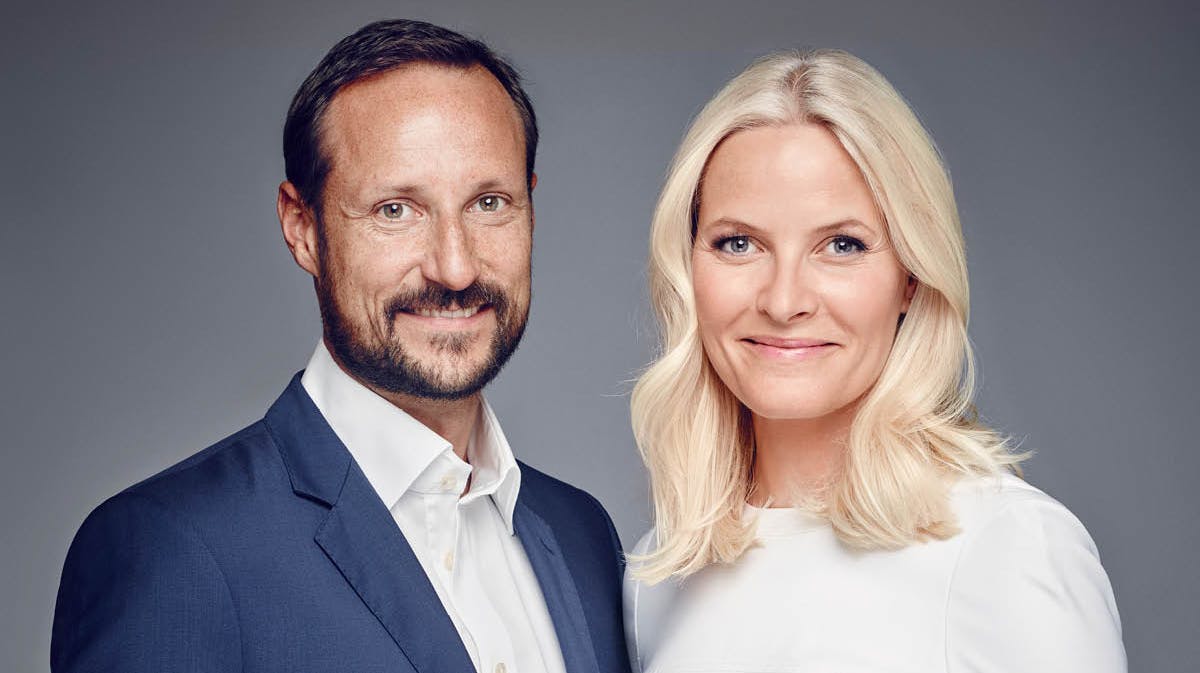 Kronprins Haakon og kronprinsesse Mette-Marit.