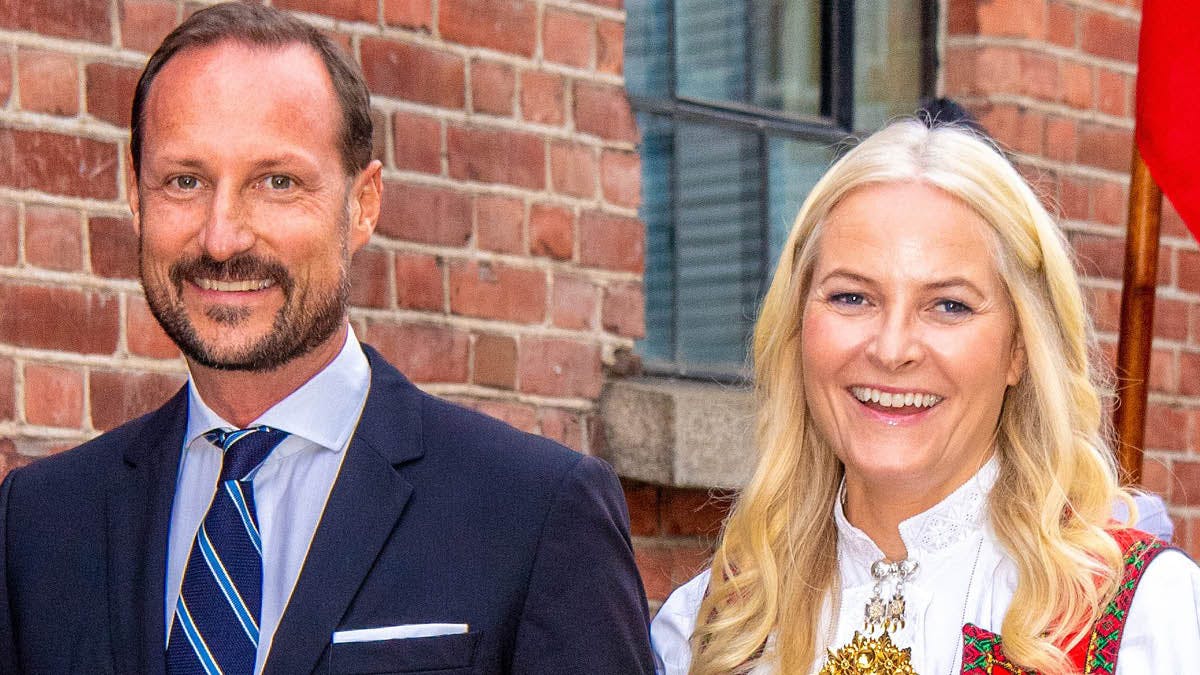 Kronprins Haakon og kronprinsesse Mette-Marit.