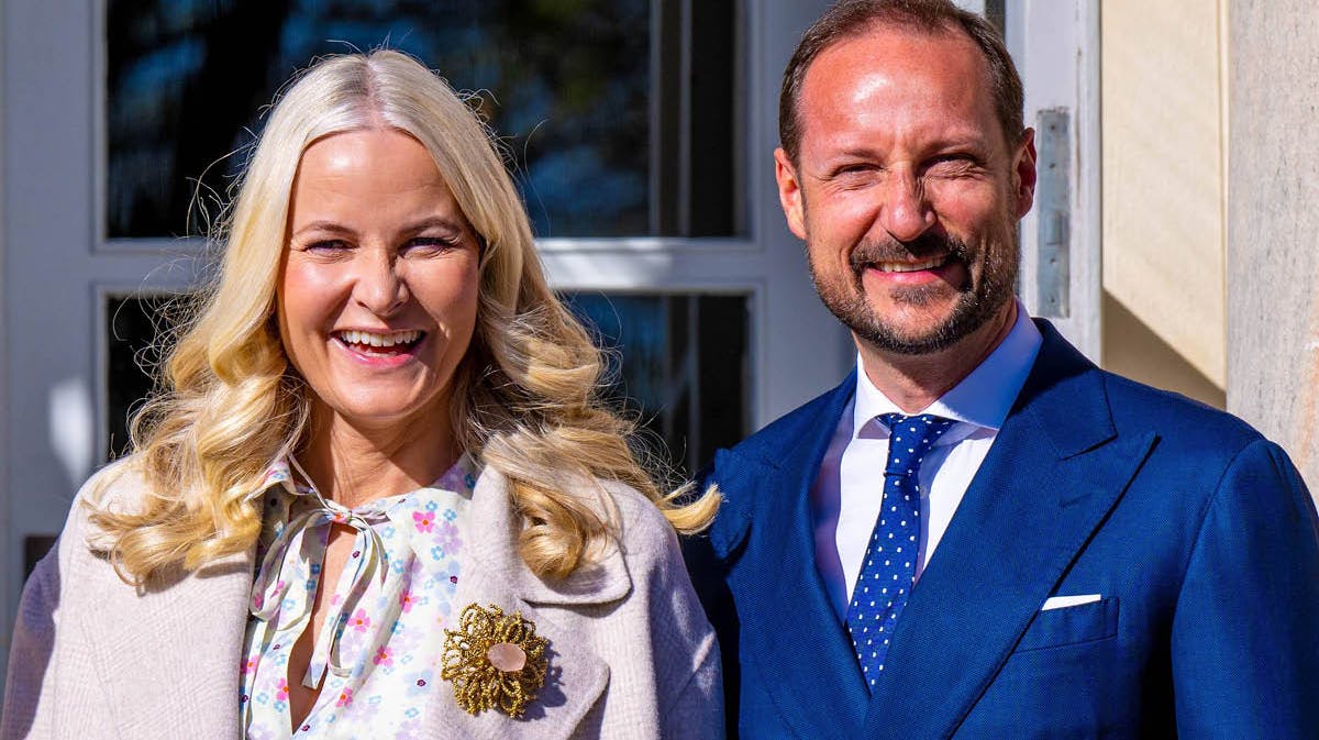 Kronprinsesse Mette-Marit og kronprins Haakon.