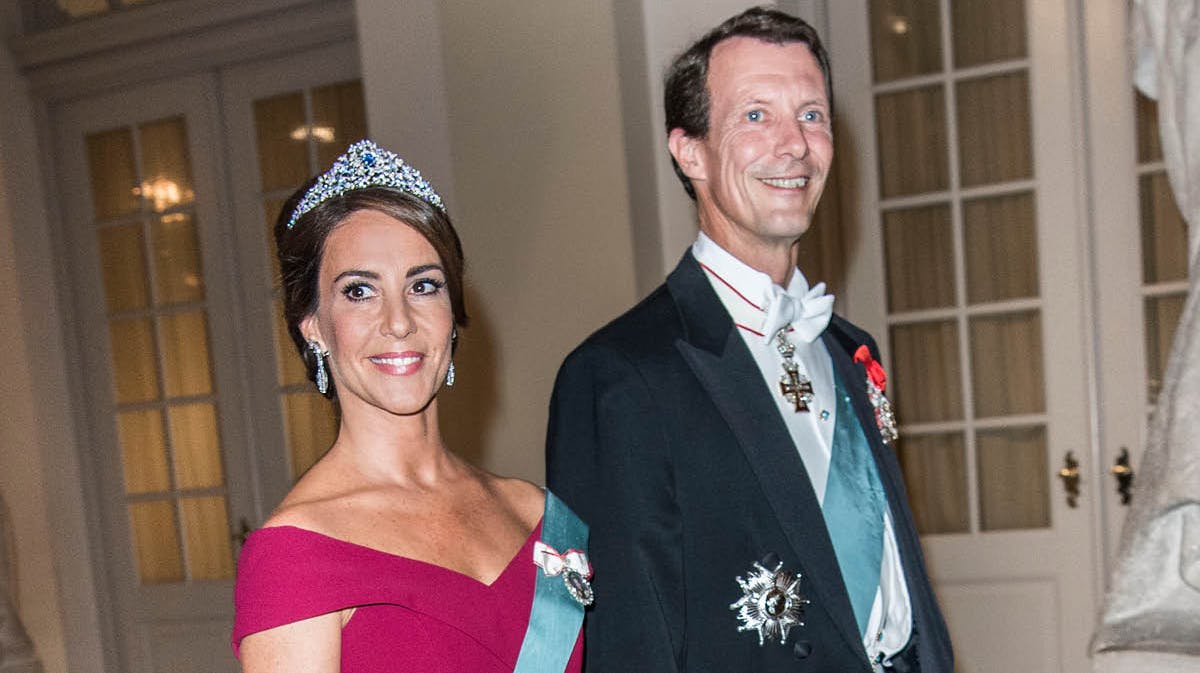 Prinsesse Marie og prins Joachim.