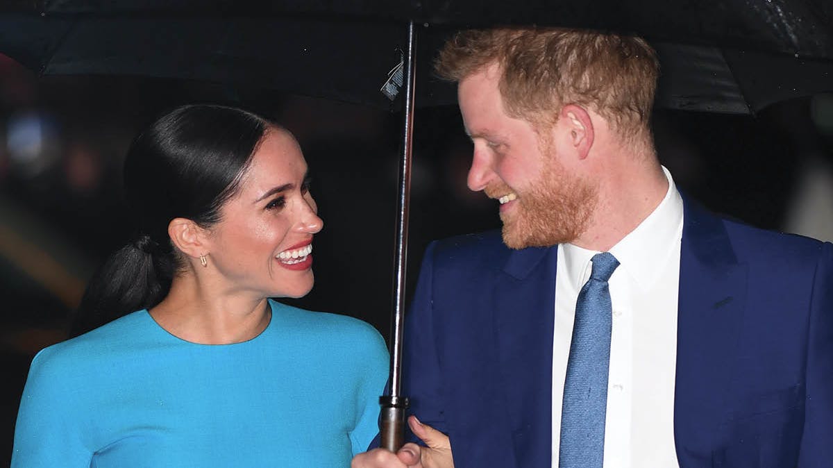 Hertuginde Meghan og prins Harry.