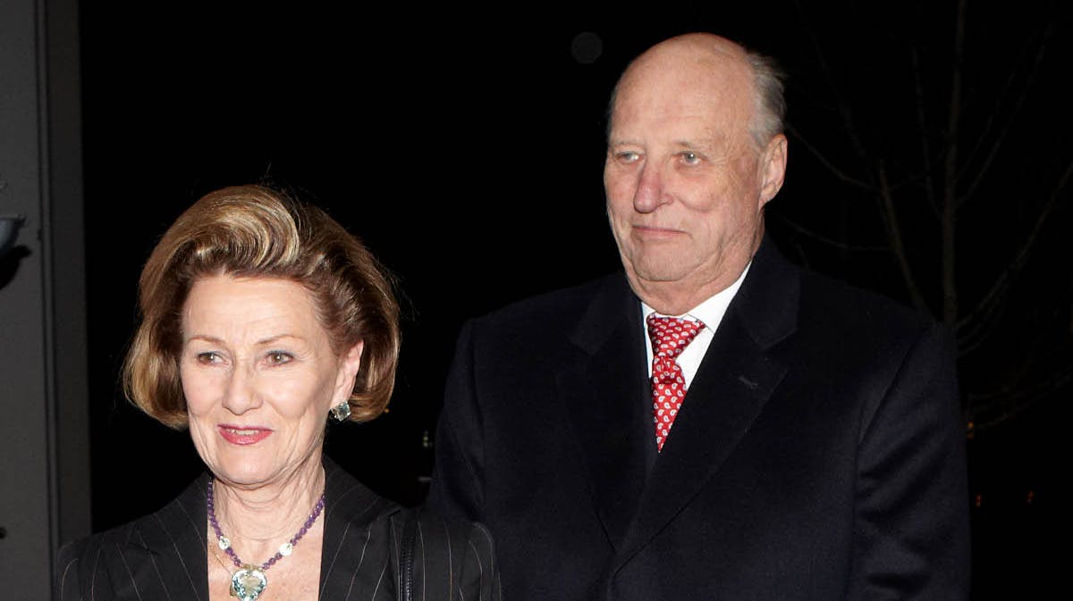 Dronning Sonja og kong Harald.