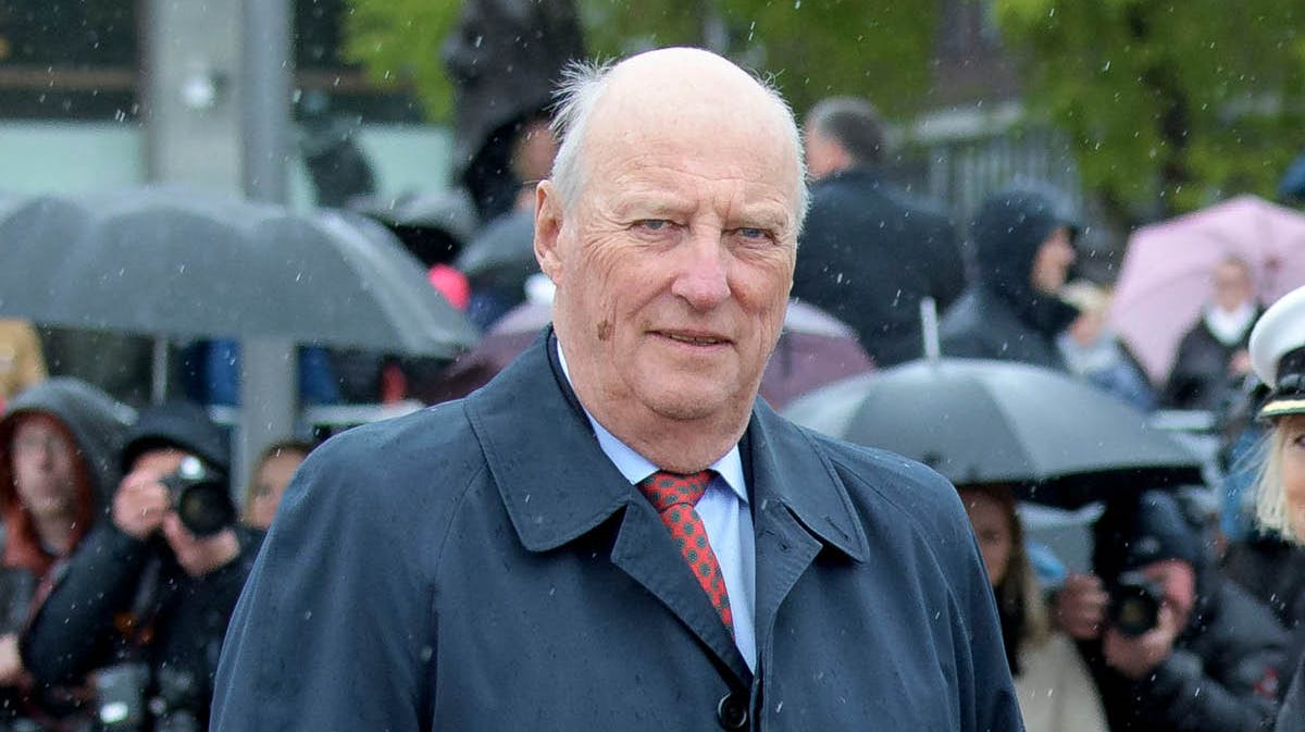 Kong Harald. Arkivfoto. 