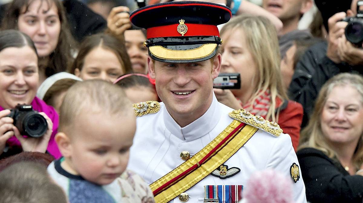Prins Harry.