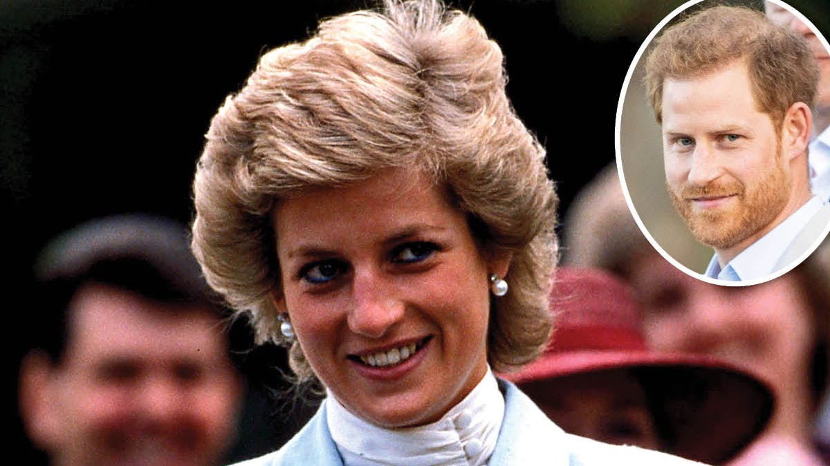 Prinsesse Diana. Indsat: Prins Harry. 