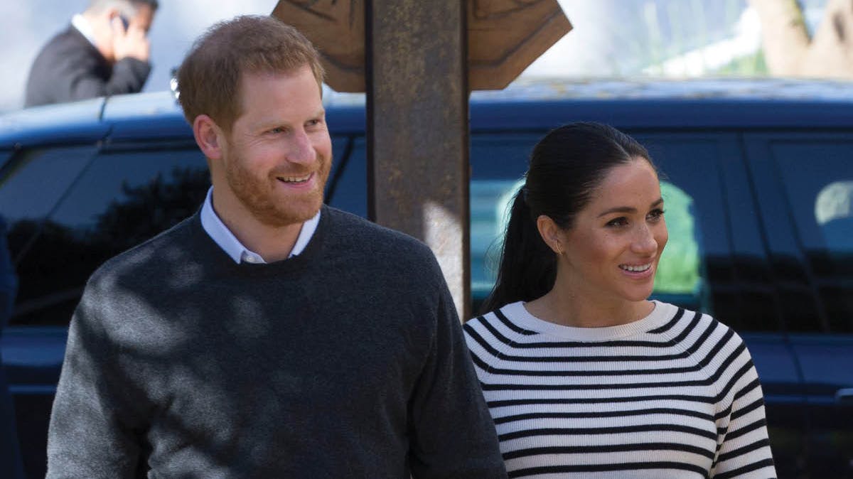 Prins Harry og hertuginde Meghan.