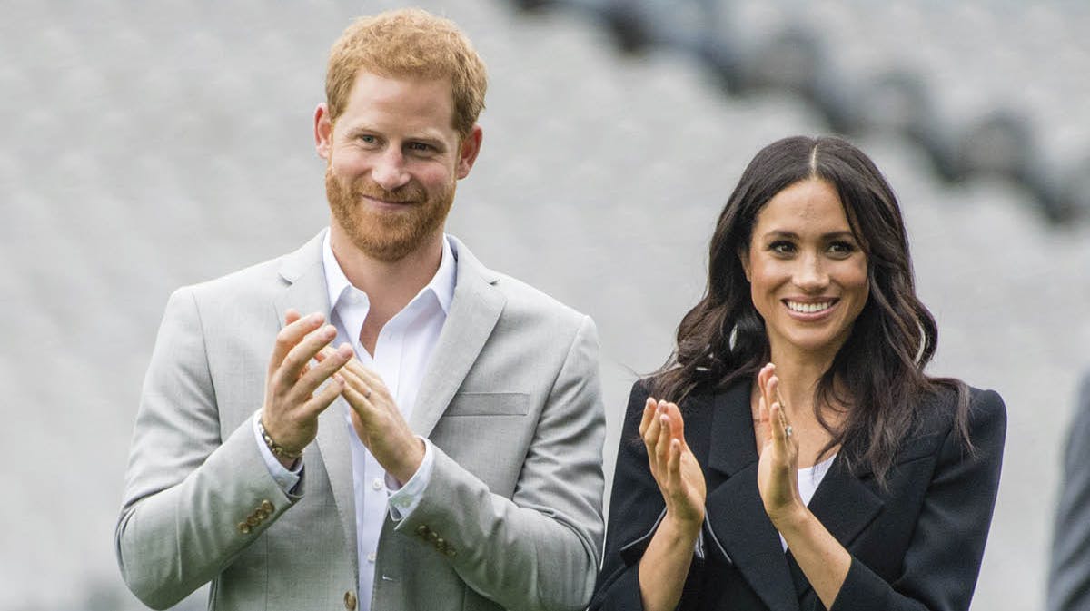 Prins Harry og hertuginde Meghan.