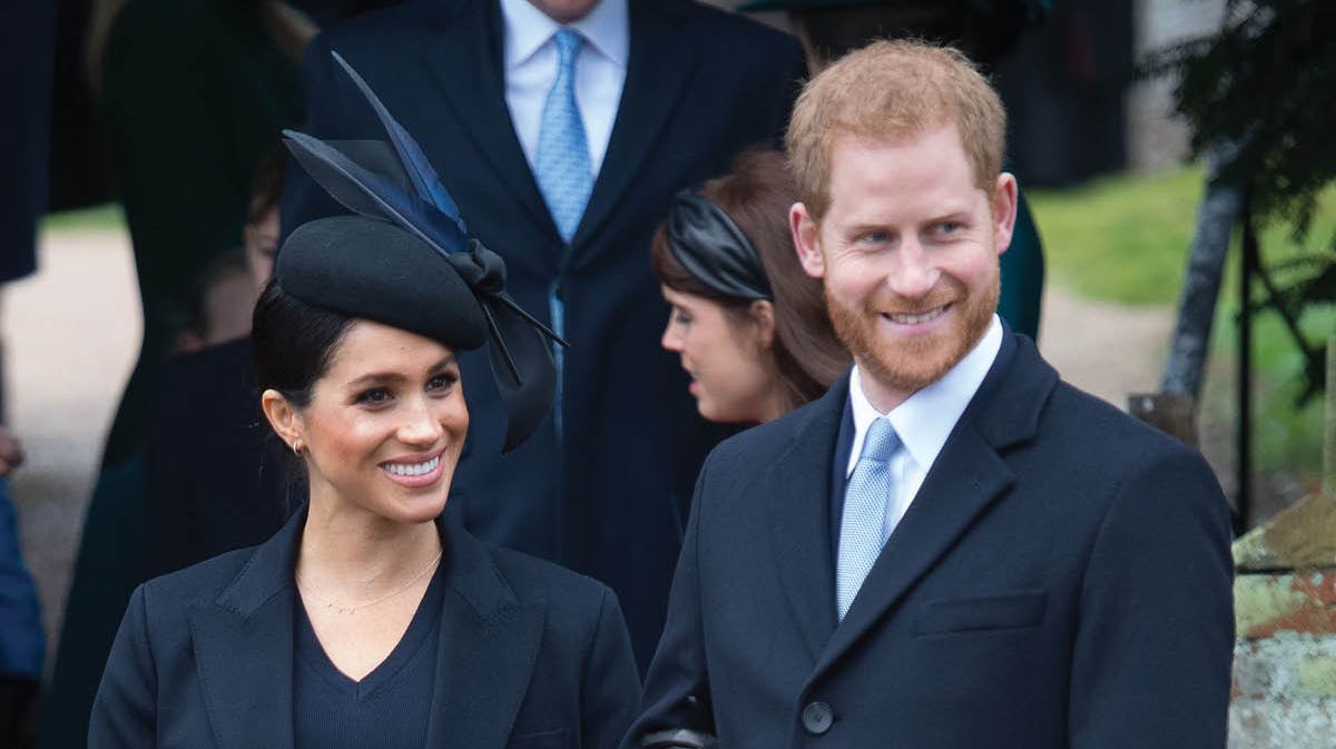 Hertuginde Meghan og prins Harry.