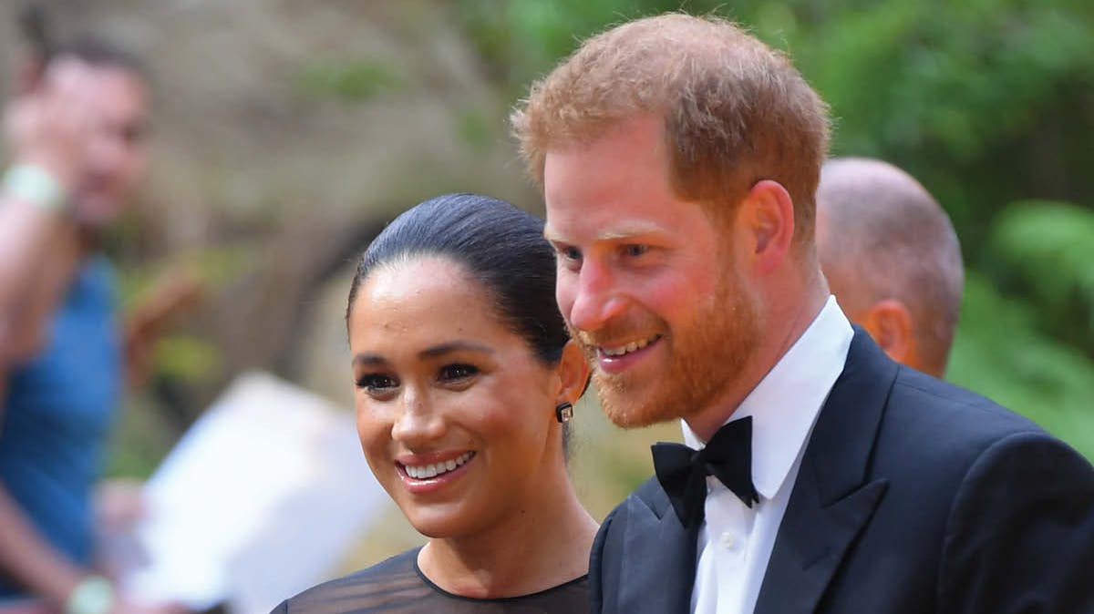 Hertuginde Meghan og prins Harry.