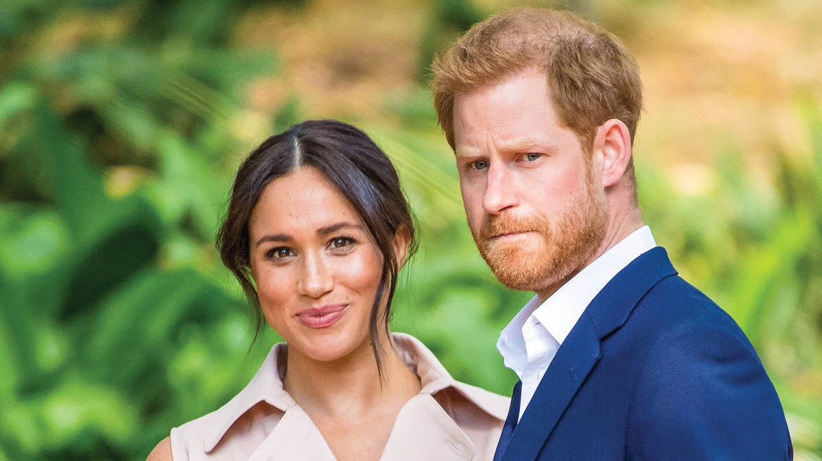 Hertuginde Meghan og prins Harry.