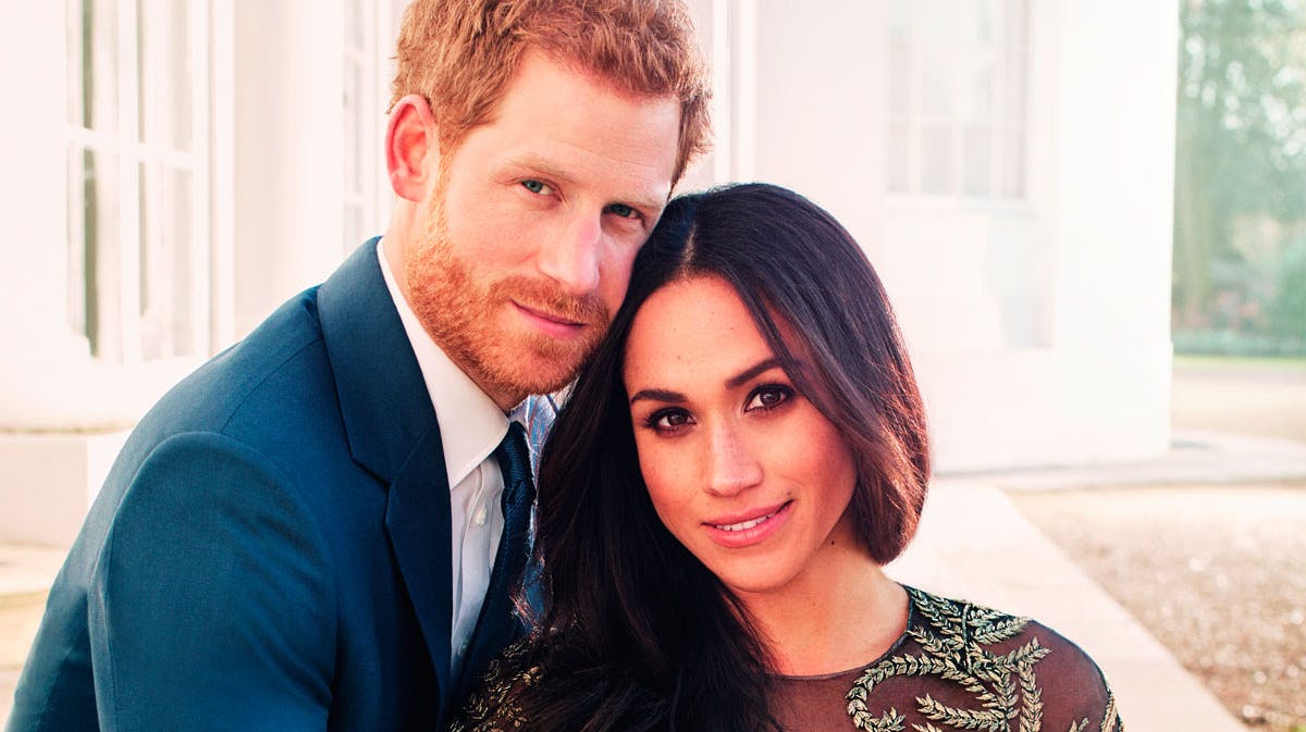 Prins Harry og Meghan Markle.