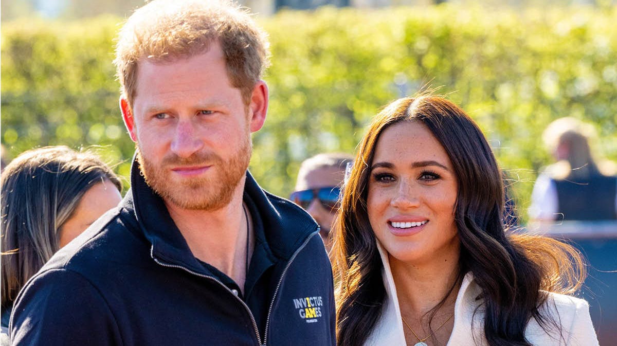 Prins Harry og hertuginde Meghan.