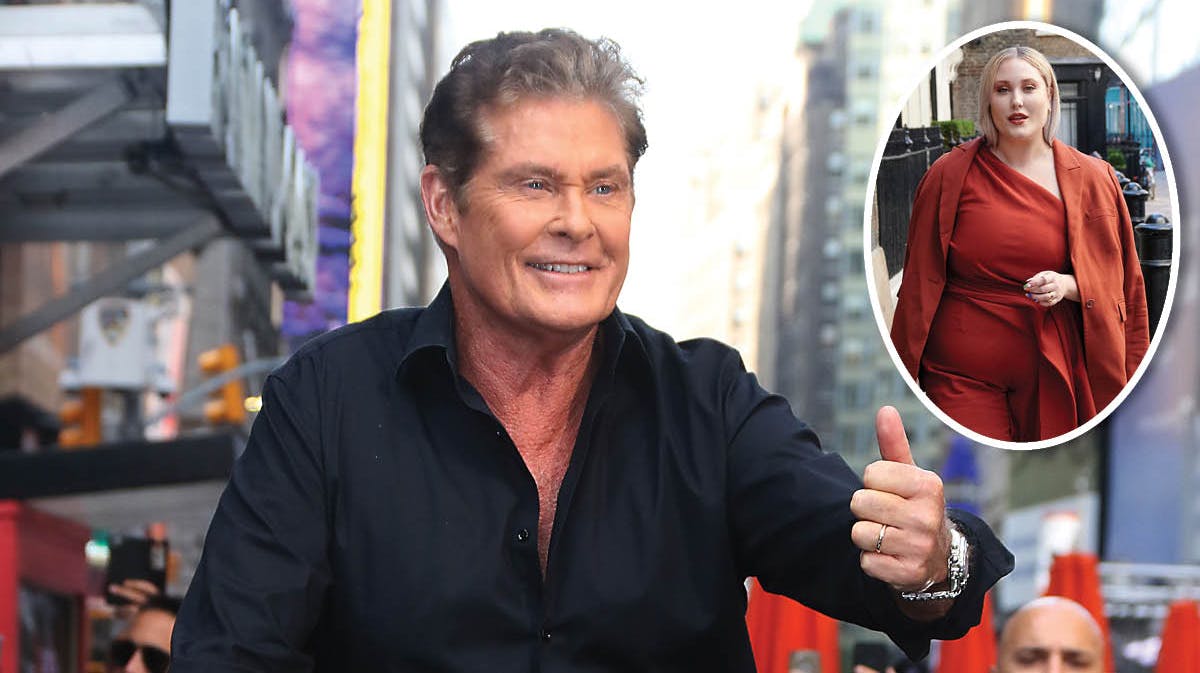 David Hasselhoff. Indsat: Hayley Hasselhoff.