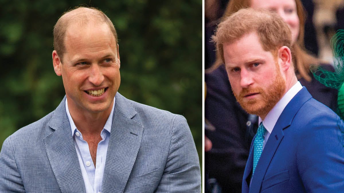 Prins William og prins Harry. 