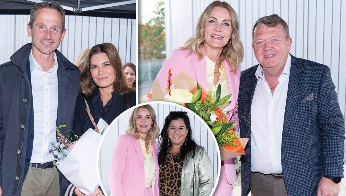 Kristian Jensen, Pernille Rosendahl, Helle Thorning-Schmidt, Lars Løkke Rasmussen og Simi Jan. 
