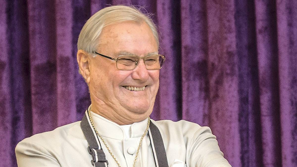 Prins Henrik på det seneste udlandsbesøg, der var i Indonesien