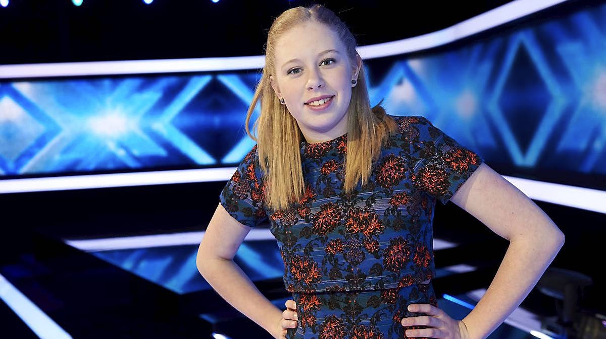 Henriette Haubjerg fra "X Factor" 2014.