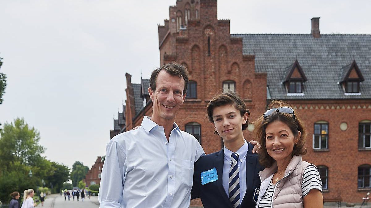 Prins Joachim, grevinde Alexandra og prins Nikolai