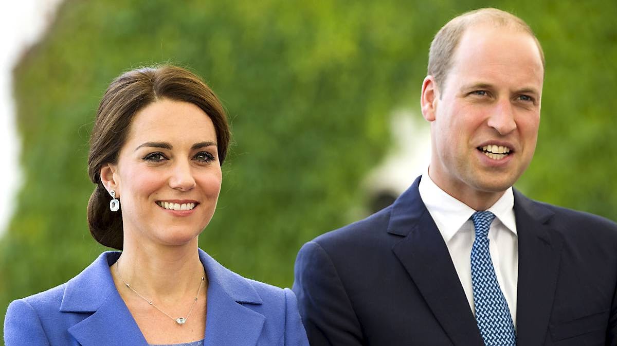 Hertuginde Catherine og prins William