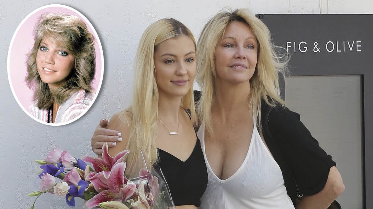 Heather Locklear med datteren Ava