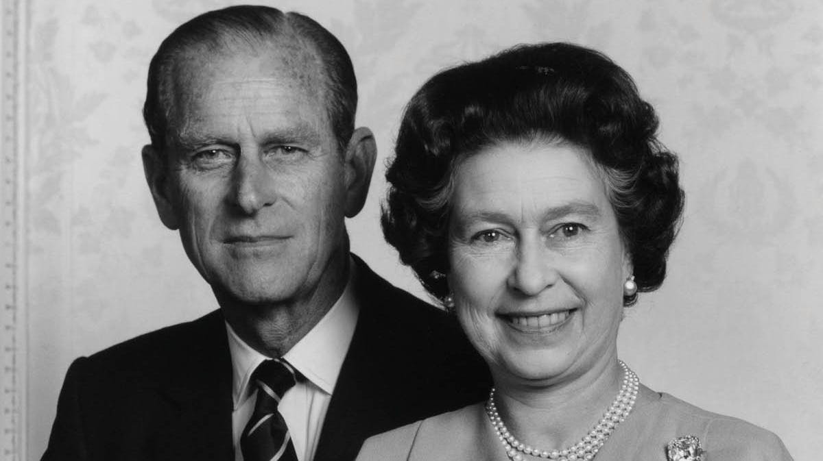 Prins Philip og dronning Elizabeth. 
