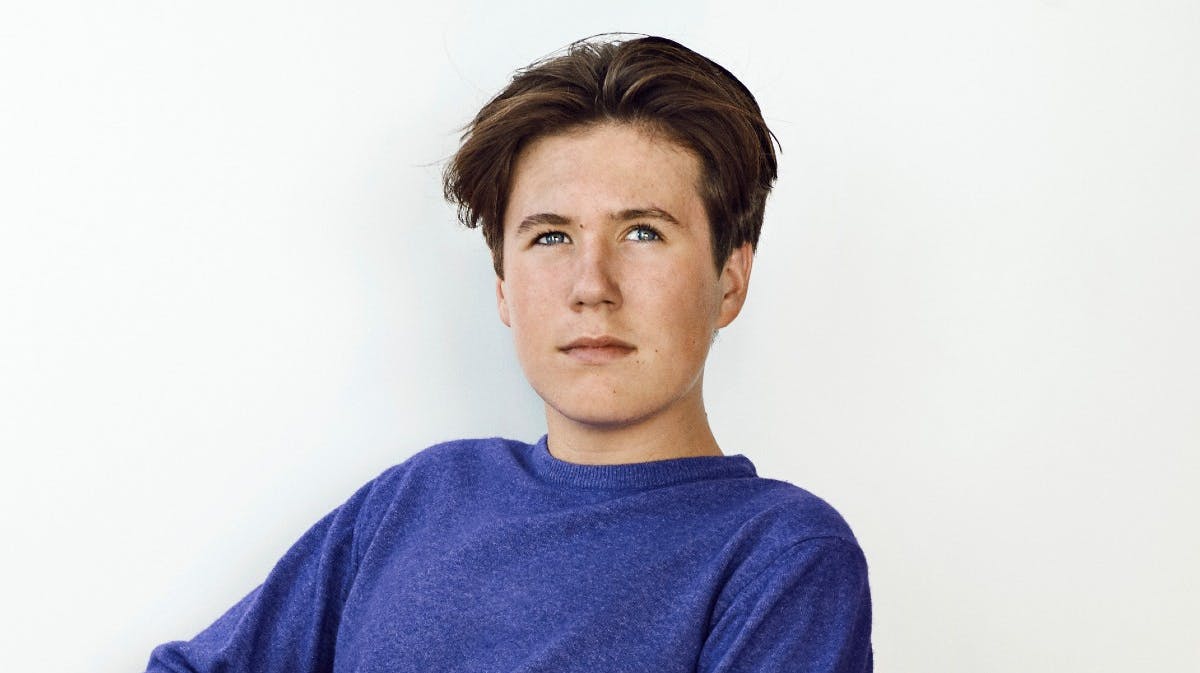 Prins Christian på et officielt billede delt af kongehuset. 