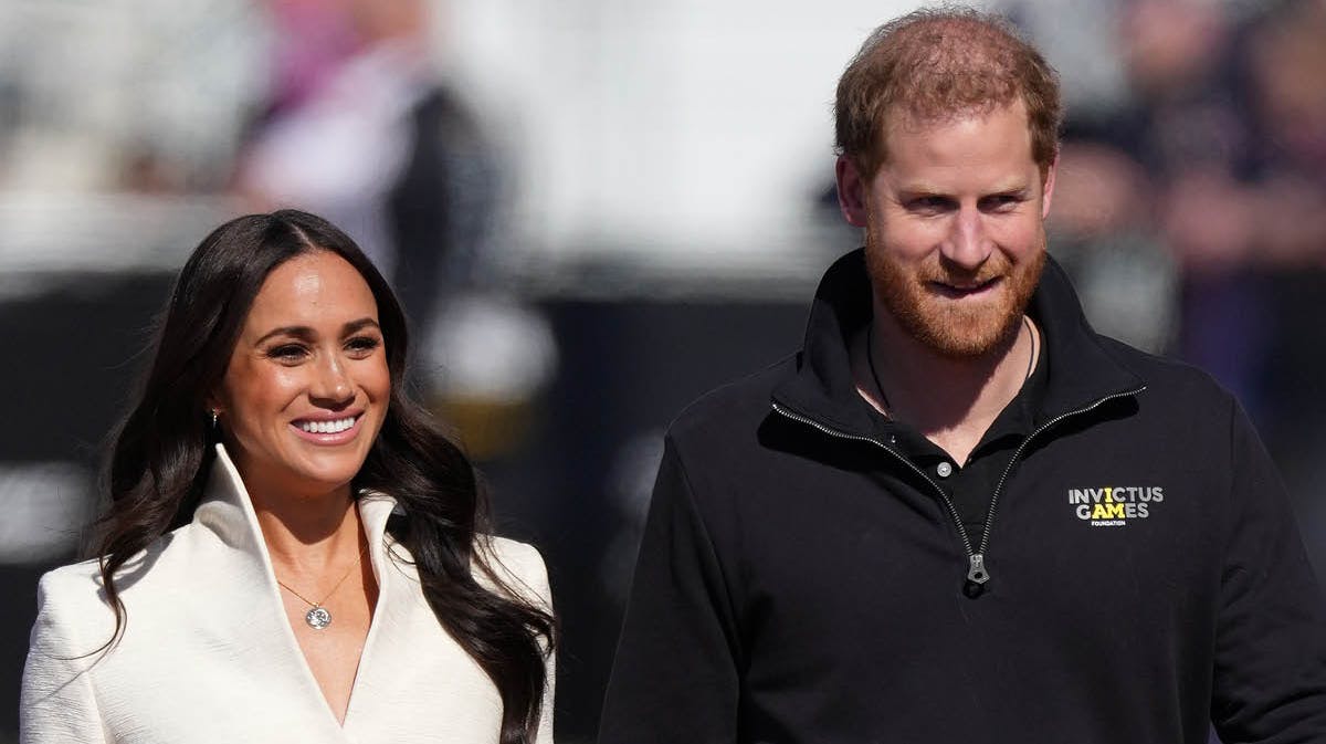 Meghan og Harry. 