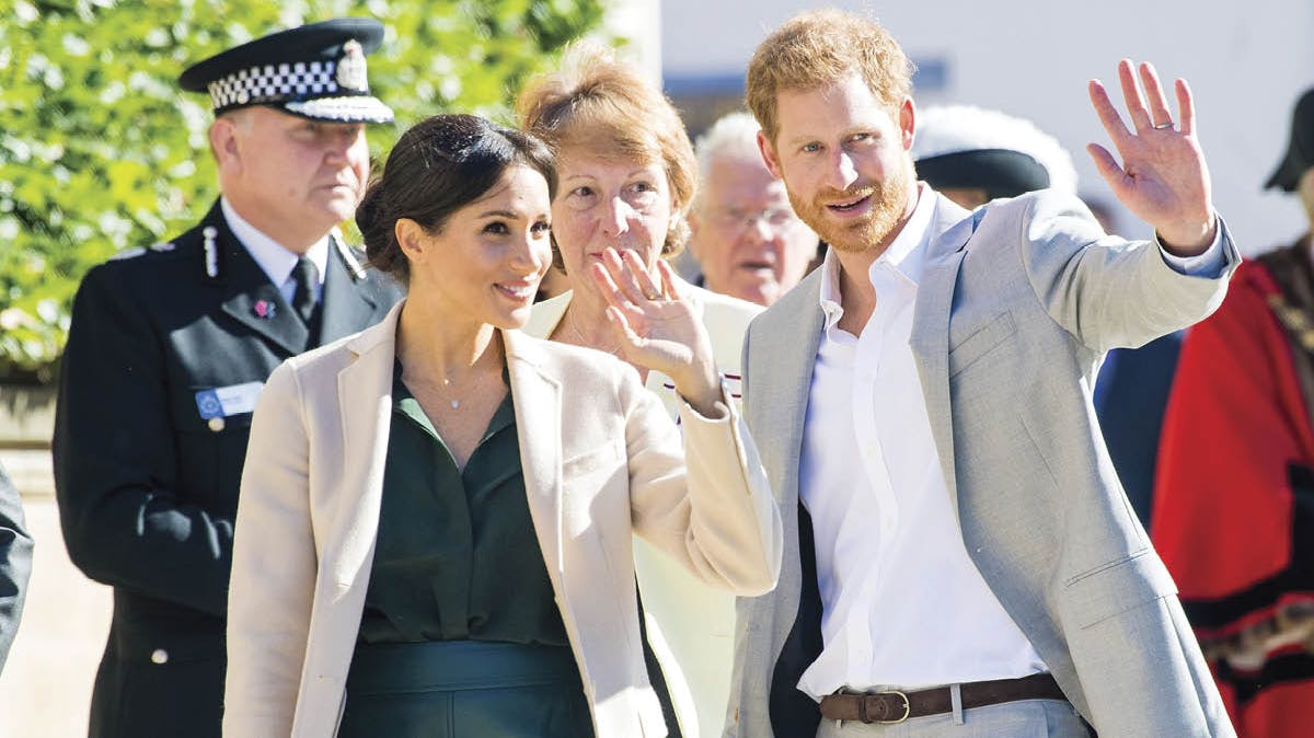 Meghan og Harry.