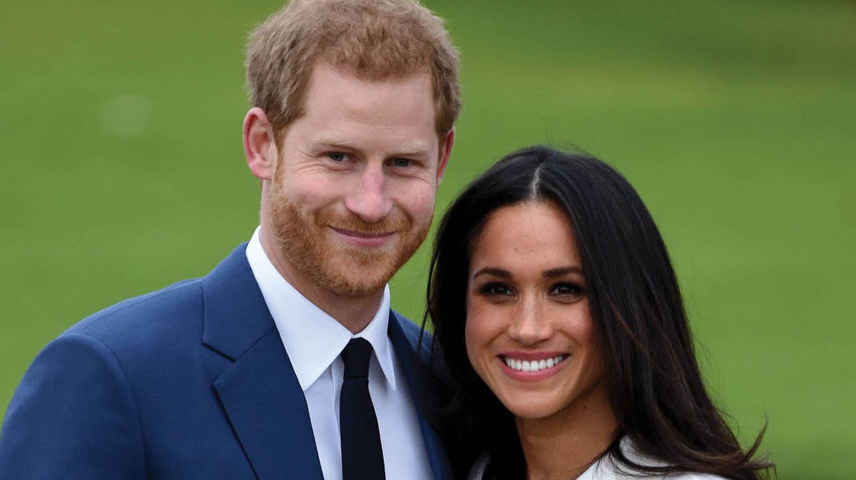 Prins Harry og hertuginde Meghan. 