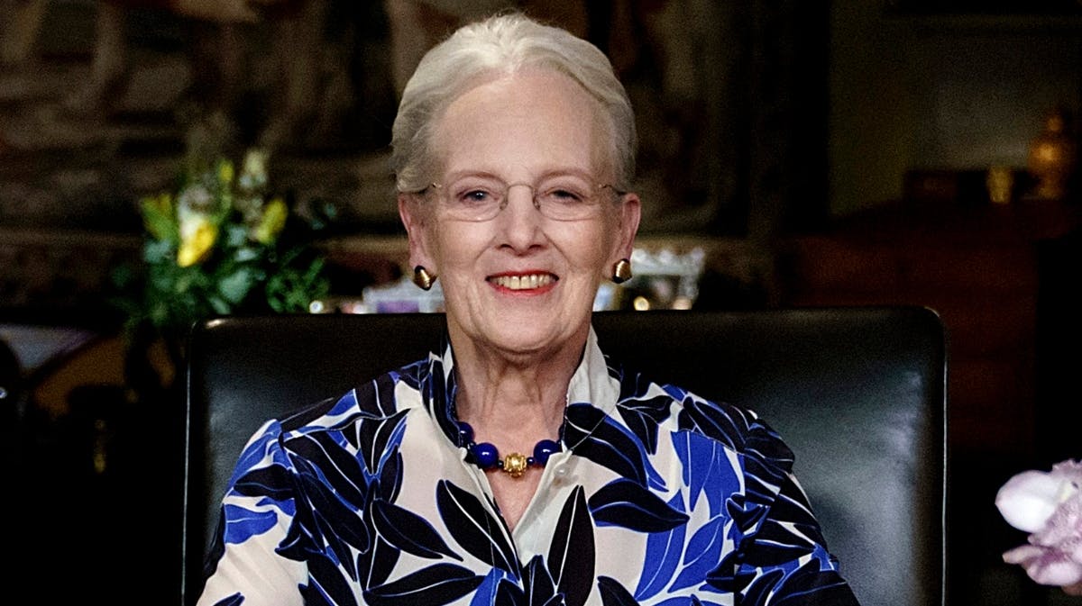 Dronning Margrethe.