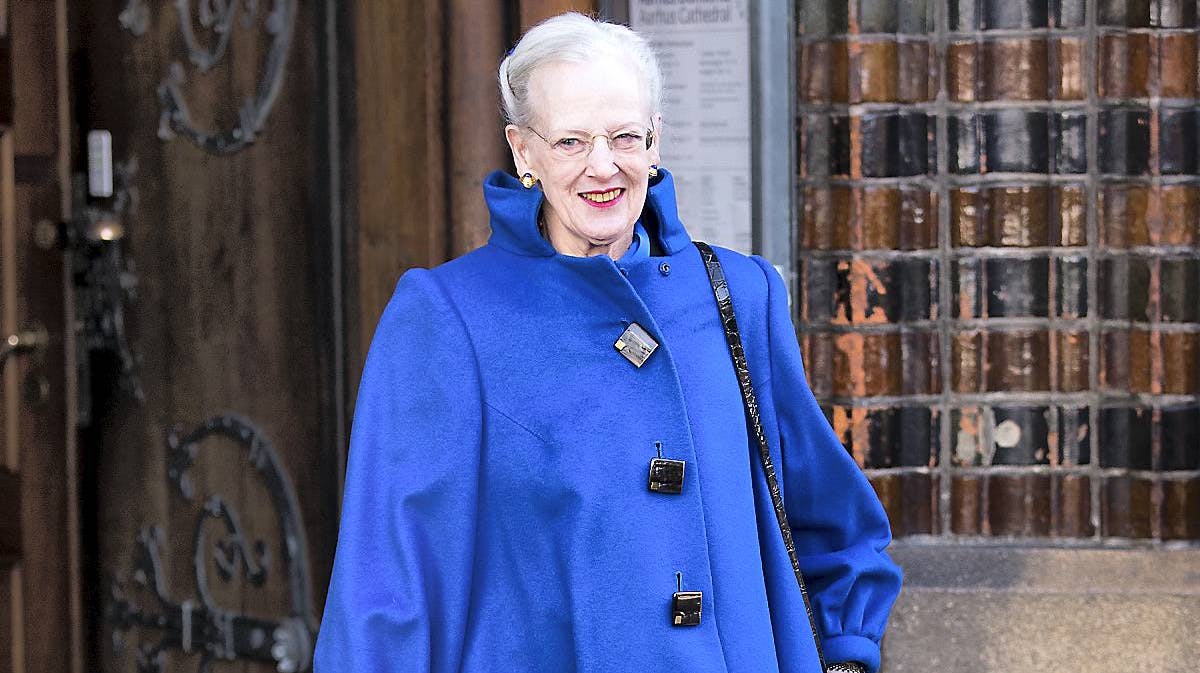 Dronning Margrethe.