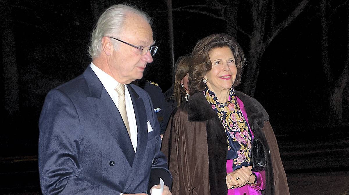 Kong Carl Gustaf og dronning Silvia