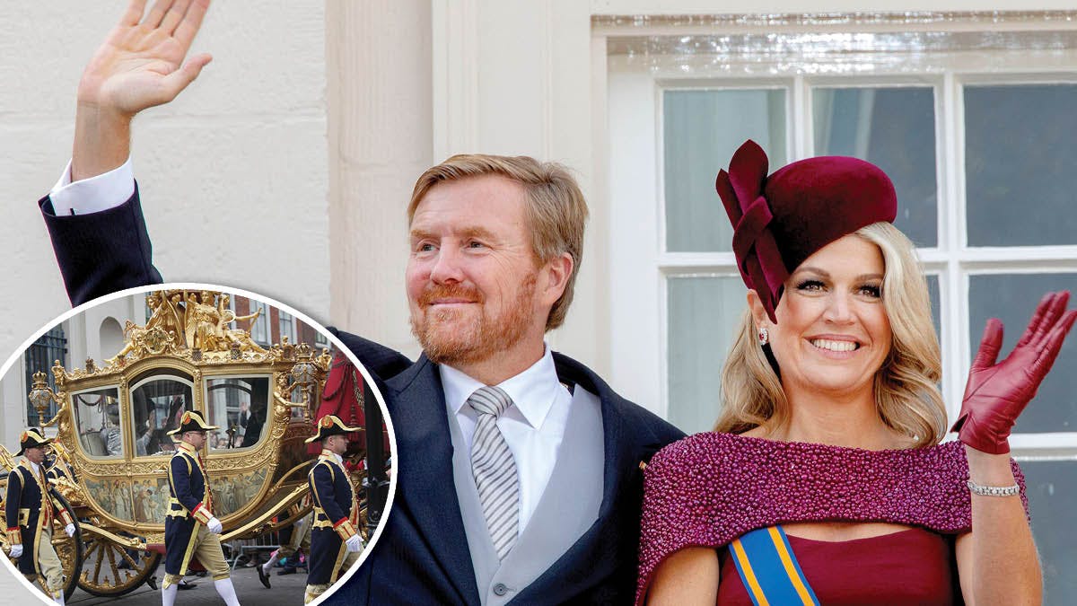 Kong Willem-Alexander og dronning Maxima.