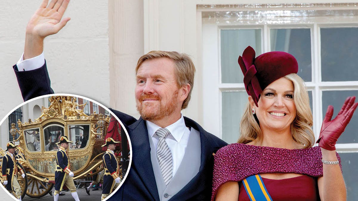 Kong Willem-Alexander og dronning Maxima.