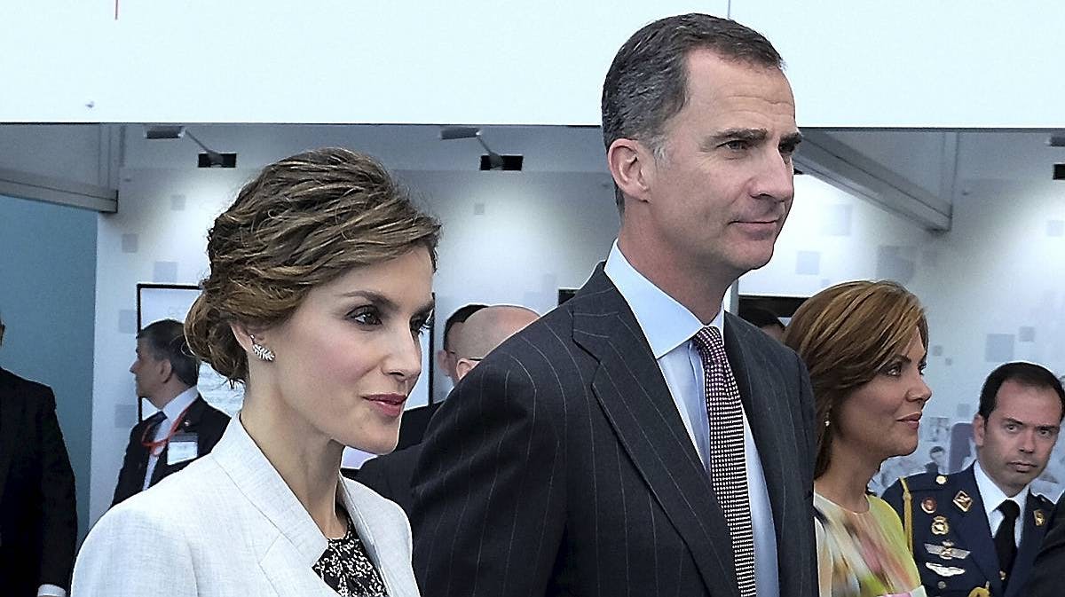 Kong Felipe og dronning Letizia