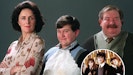 Familien Dursley fra "Harry Potter"-universet. I midten ses Harry Melling.