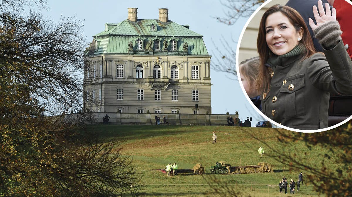 Eremitageslottet. Indsat: Kronprinsesse Mary til Hubertusjagt i 2019.