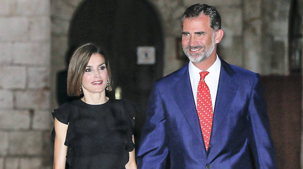 Kong Felipe og dronning Sofia afholdt forleden deres årlige sommerreception på La Almudaina.