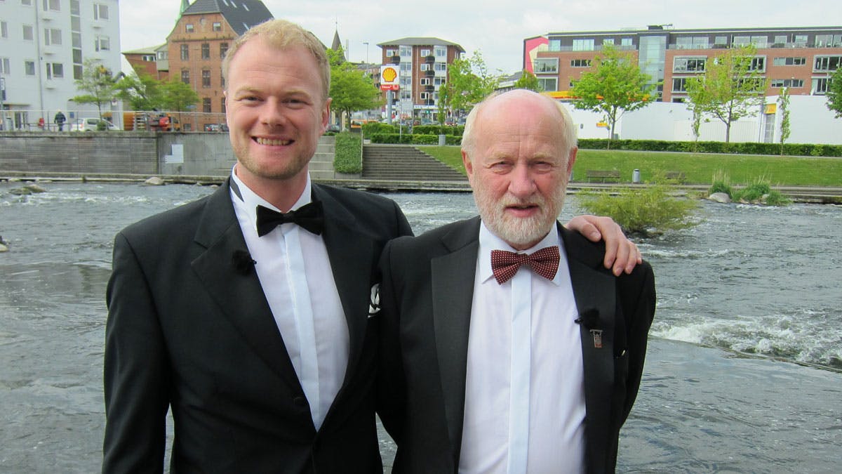 Christian Degn og Frode Munksgaard