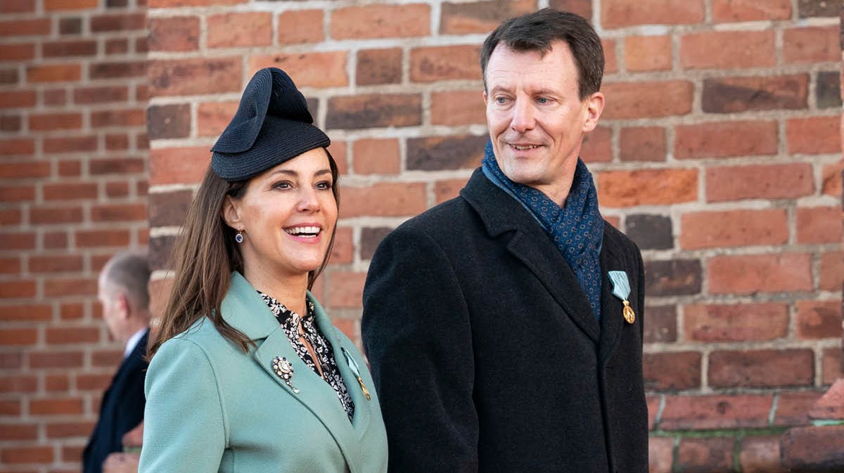 Prinsesse Marie og prins Joachim. 