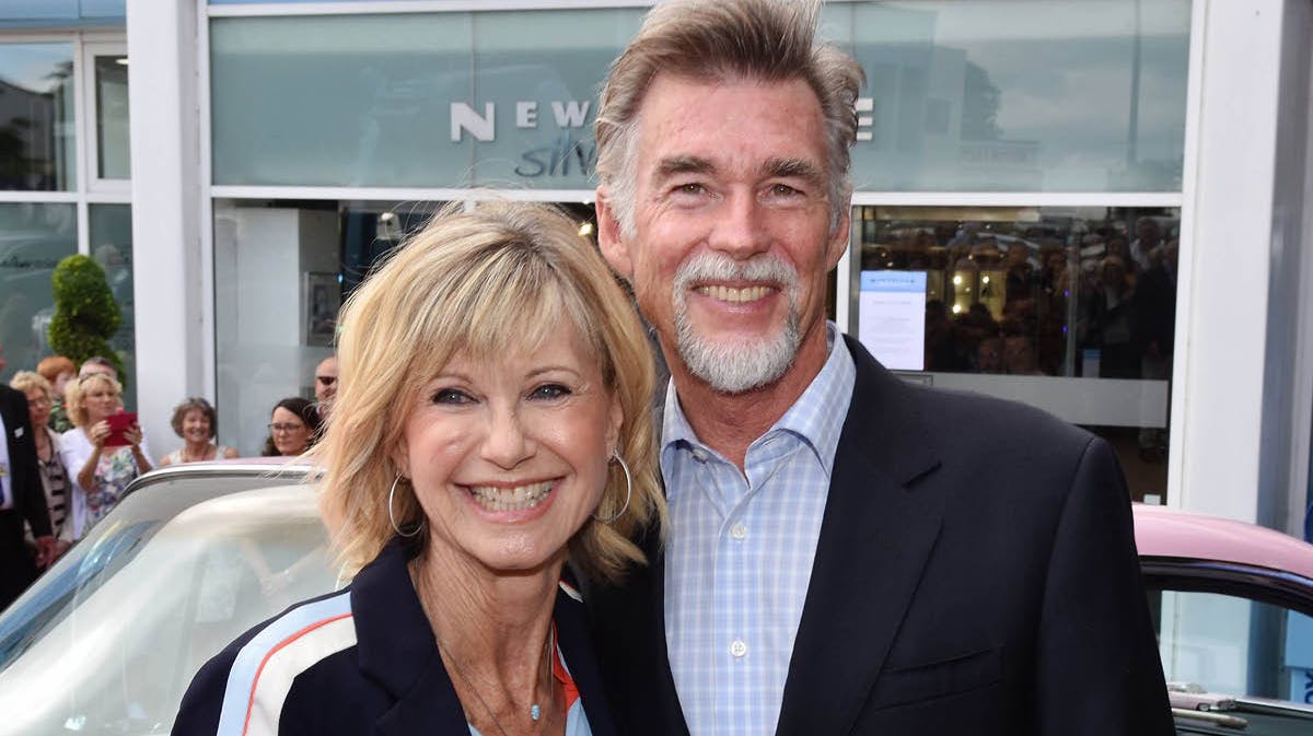 Olivia Newton-John og John Easterling. 