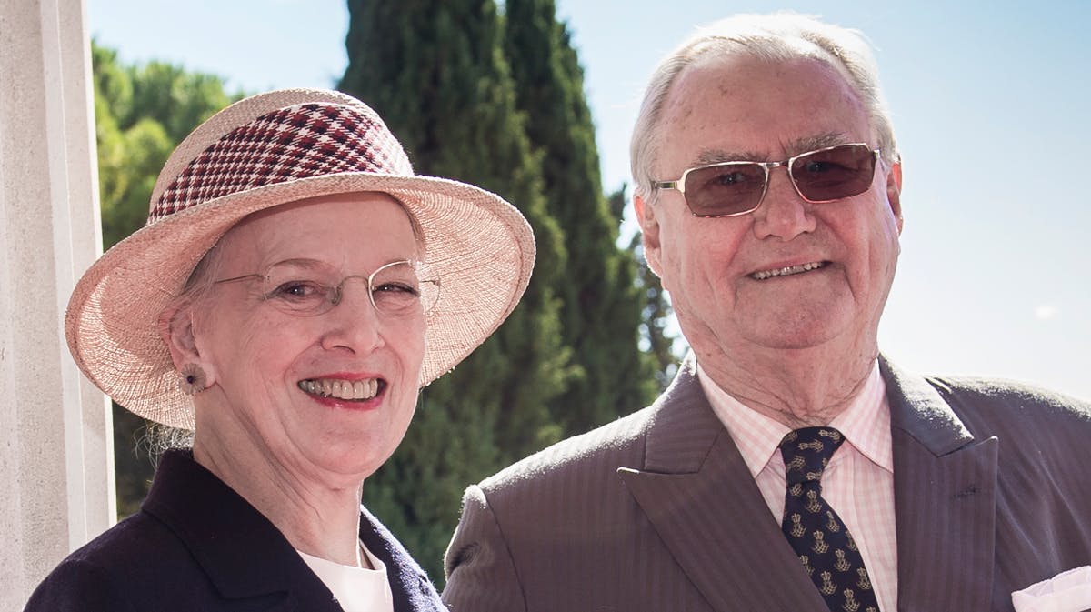 Dronning Margrethe og prins Henrik