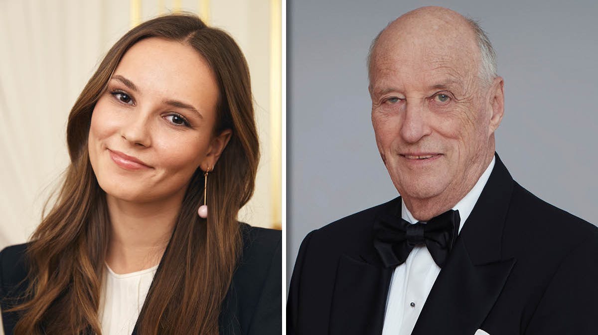 Prinsesse Ingrid Alexandra. Kong Harald.