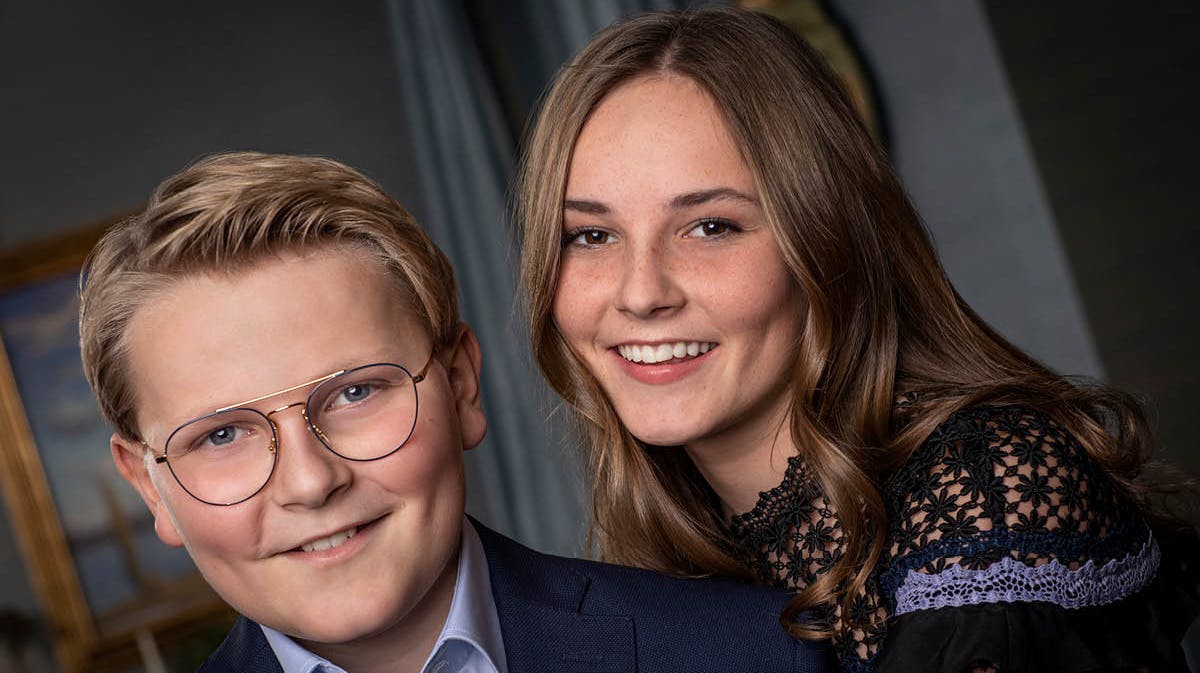 Prinsesse Ingrid Alexandra og prins Sverre Magnus